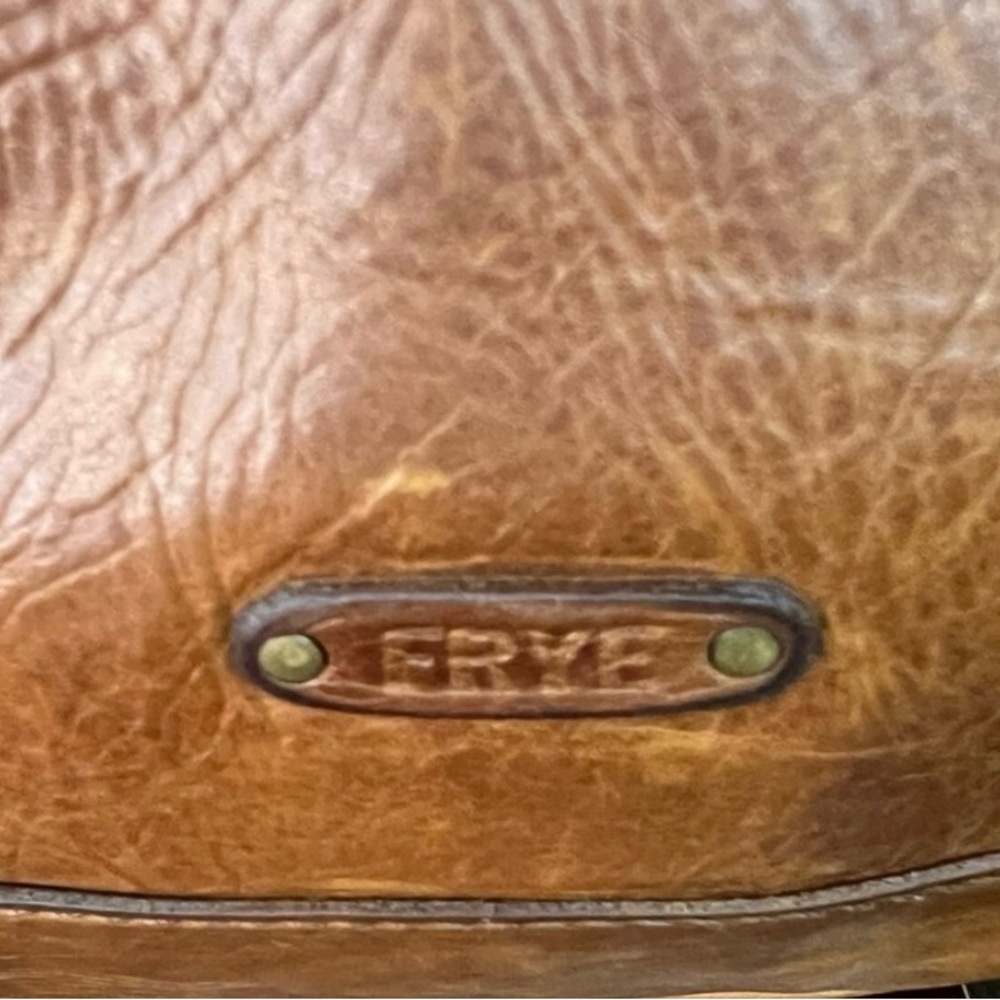 Frye Melissa Leather Tote- distressed style - Picture 6 of 10